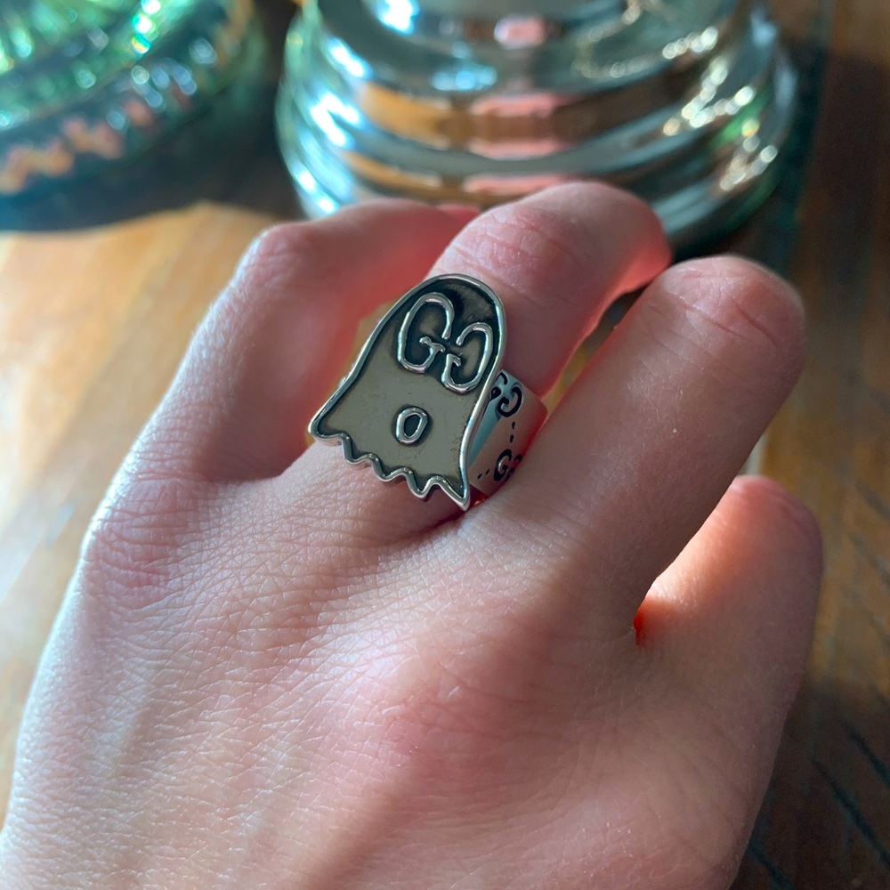 Authentic brand new Gucci Ghost ring